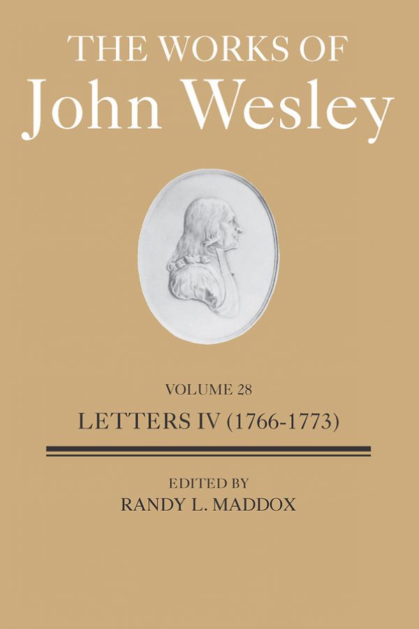 book cover for the works of john wesley